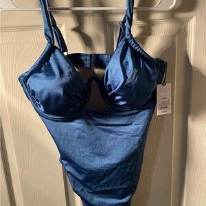 Shade & Shore Midnight Blue One Piece